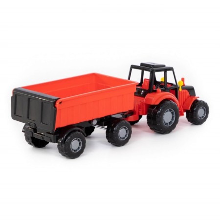 Tractor "Master", with trailer No. 1, Mix color-5