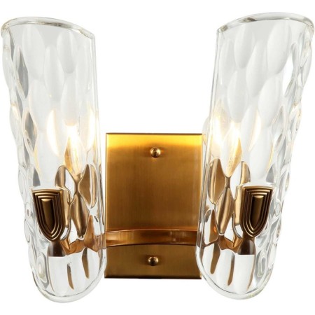 Wall lamp Darling 2XE14 40W, size 29.5x21.5x26.5 cm, bronze color