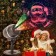 Laser projector "Dancing Santa", IP44, 220V