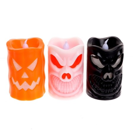 Candle LED "Halloween", species mix-3