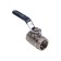 Ballic Aqualink, PN 50 tap, inner/internal thread 3/4 ", handle, nickel.