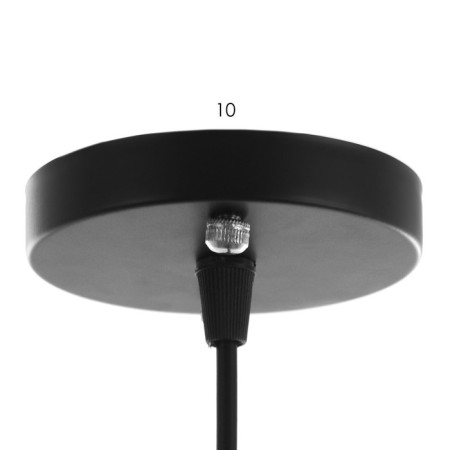 Lamp Bayerlux "Darsi" E27 40W black 40x40x20-120cm-4