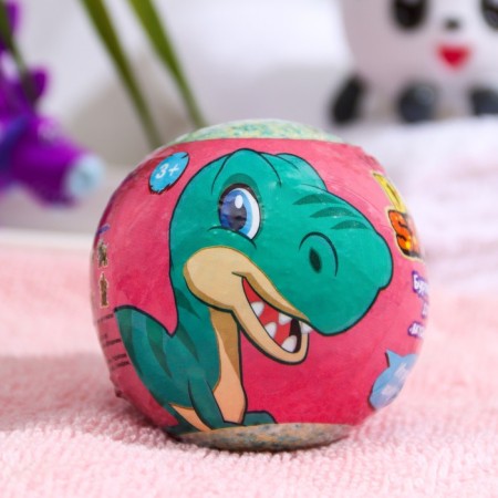 Бомбочка для ванн детская с игрушкой "Dinosaurs", 130 г-6
