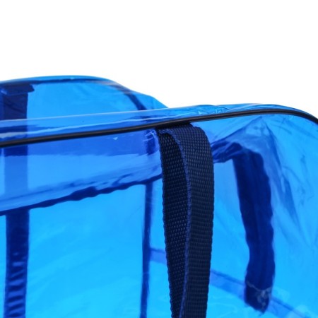 Bag in the hospital 30x50x25, color PVC, blue color-2