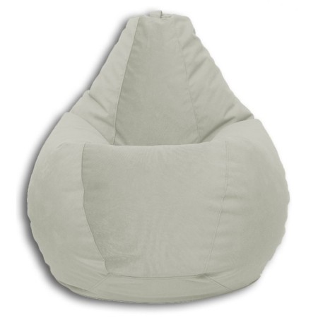 Mear-bag “Pear” Positive Liberty, size M, diameter 70 cm, height 90 cm, velor, ghee color