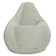 Mear-bag “Pear” Positive Liberty, size M, diameter 70 cm, height 90 cm, velor, ghee color