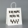 Gift package with jokes, "does not bother me", white, 24 x 14 x 28 cm
