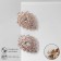 Earrings with rhinestones "flash" drop, white color in gold