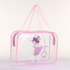 Lightning cosmetic bag, pink color