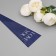 Packet stoop for flowers, "I love you", 12.5+4x45 cm, blue