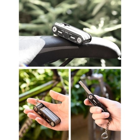 Multitul 11V1: screwdrivers, keys, ruler, black-9