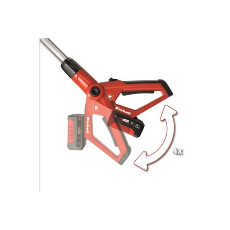 High -rise batteries. Einhell PXC GE-LC18LI-SOLO, 18 V, cut 170 mm, tire 200 mm, without ZU and AKB-3