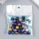Beads for creativity plastic "Balls. Cold shades of metallic" set 20 g 1x1x1 cm