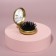 Massage comb “mother -of -pearl butterfly”, folding, with a mirror, d = 6 cm, color mix