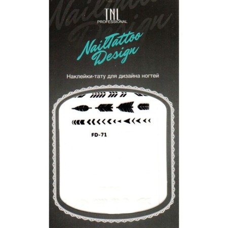 TNL, FD-071 design stickers