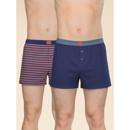 Men's panties, size XXL, burgundy color, dark blue, 2 pcs