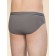 Male panties, size l, black color, dark gray, 2 pcs