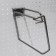 Holder for hammer for perforation, color chrome