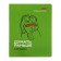 Notebook A5, 48 sheets cage frog Pepe. Issue No. 1, cover coated cardboard, rounded corners, block 65 g/m2, 5 species mix