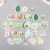 Stickers stickers for scrapbooking "Avocadics" 9-342