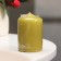 Candle - cylinder, 4 × 6 cm, 9 hours, olive