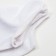 Women's socks "trackers", white color, size 23-25