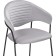 Chair on the metal frame Runso metal/velor, black/gray 57x56x82 cm