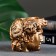 Kashpo - organizer "Head of David" Bronze, 9x9x9cm