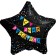 Foil ball 19 "flags", star