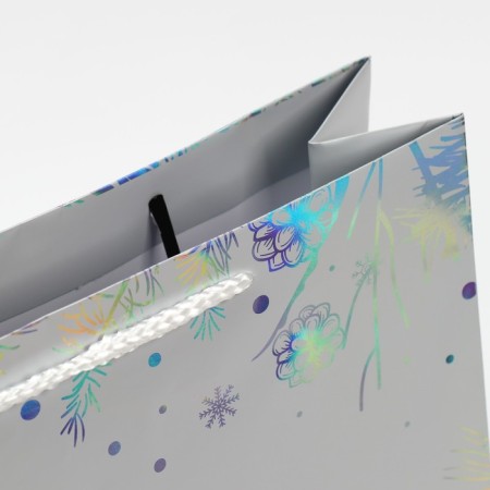 The holographic vertical package “Bright New Year”, 26 x 32 x 9 cm, New Year-5