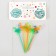 Flamingo kanapes, set 12 pcs., Mix color