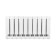 Bimetallic radiator Stout Space 350, 350 x 90 mm, 10 sections