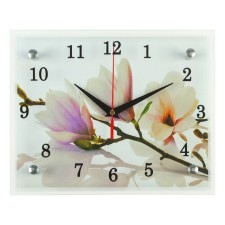 Carty clock is wall-mounted, interior 