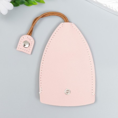Tail to the leatherette to the hidden "strawberry" Direct pink 11.5x7.5 cm-3