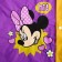 Children's raincoat, size L, 110-120 cm, Minnie Mouse