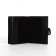 Male purse on Magnet, 3 in 1, for bills, auto documents and passports, black color