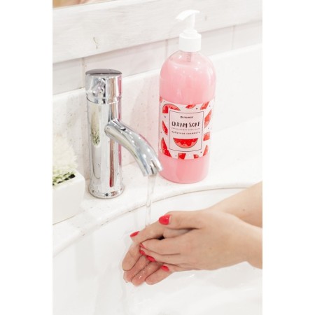 Liquid cream soap "watermelon freshness", 1 liter-3