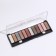 Palette of eyelid shadows with shimmer 12 colors