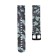 Army smart watch strap, 20 mm, gray