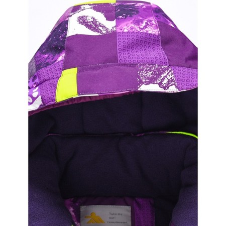 Ski costume for a girl, height 158 ​​cm, purple color-21
