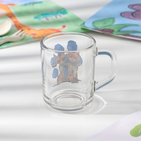 Mug "Night Cats of the Hermitage", 230 ml, glass-1