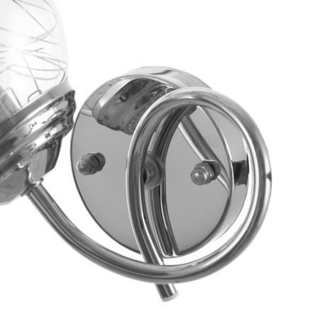 Bra "franny" E27 40W silver 19x15x26 cm-6