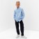 Pants for the boy Minaku: School Collection, dark blue color, height 158 ​​cm