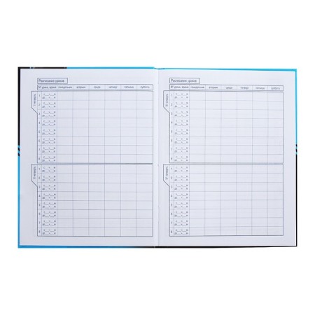 Universal diary for grades 1-11 "Motorsport", hard cover, glossy lamination, 40 sheets-6