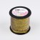 Sequins on threads, holography, 6 mm, 91 ± 1 m, gold color