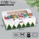 New Year's folding box "New Year's city" 16.5 x 12.5 x 5 cm, New Year