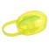 Nipple - orthodontic dummy with container, +3 months, green color
