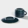 Coffee steam porcelain BLU REATTIVO, cup 80 ml, saucer d = 6 cm