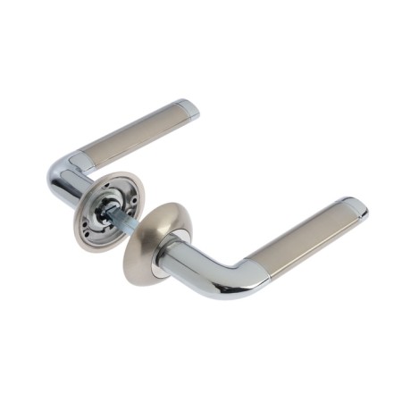 Separate handle Lockland 012 SN/CP, Sat color. Nickel/chrome