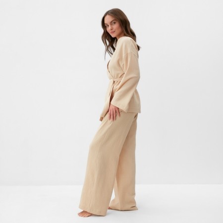 Female set (smell, trousers) KAFTAN BASIC R.52-54, milk-1